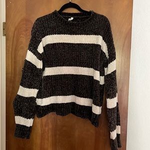 Pink blush chenille sweater